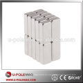 Venta al por mayor Super Silver fuerte imán de bloque de refrigerador 10 x 5 x 3 mm